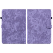 For Amazon Kindle Paperwhite 5  2023 2024 Tiger Pattern Flip Leather Tablet Case(Purple)