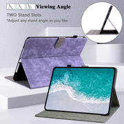 For Amazon Kindle Paperwhite 5  2023 2024 Tiger Pattern Flip Leather Tablet Case(Purple)