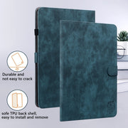 For Amazon Kindle Paperwhite 5  2023 2024 Tiger Pattern Flip Leather Tablet Case(Dark Blue)