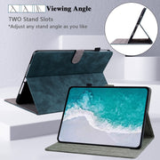 For Amazon Kindle Paperwhite 5  2023 2024 Tiger Pattern Flip Leather Tablet Case(Dark Blue)