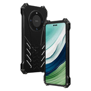 For Huawei Mate 60 R-JUST Batman Metal Mobile Phone Protective Case(Black)