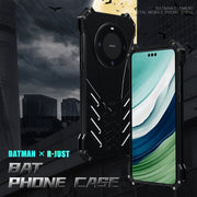 For Huawei Mate 60 R-JUST Batman Metal Mobile Phone Protective Case(Black)