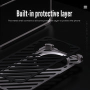 For Huawei Mate 60 Pro R-JUST Breathable Armor Phone Case(Space Grey)