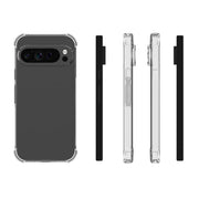 For Google Pixel 9 Pro XL Shockproof Non-slip Thickening TPU Phone Case(Transparent)