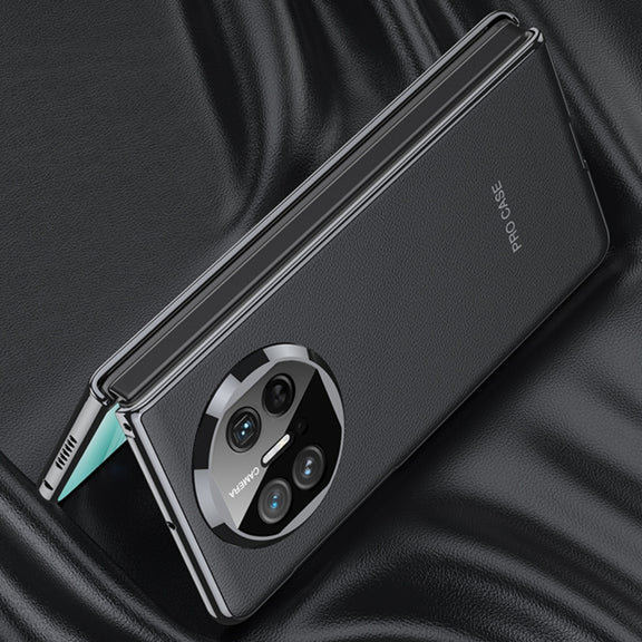 For Huawei Mate X5 GKK Leather Ultra-thin Electroplating Shockproof Phone Case(White)