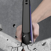 For Samsung Galaxy S24 Ultra 5G GKK Mortise-Tenon Connection Contrast Color Shockproof Phone Case(Black Silver)