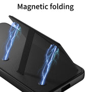 For Samsung Galaxy S24+ 5G GKK Ultra-thin Leather Card Slots Phone Case With Magnetic Holder(Green)