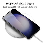For Samsung Galaxy S24 5G GKK Ultra-thin Shockproof Phone Case with Holder(Forest Green)