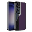 For For Samsung Galaxy S24+ 5G GKK Plating TPU + Leather Supercar Full Coverage Phone Case(Purple) - Galaxy S24+ 5G Cases by GKK | Online Shopping South Africa | PMC Jewellery | Buy Now Pay Later Mobicred