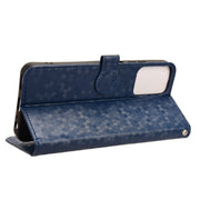 For Motorola Moto G Power 5G 2024 Honeycomb Dot Texture Leather Phone Case(Blue)