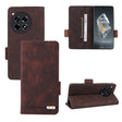 For OnePlus Ace 3 5G Magnetic Clasp Leather Phone Case(Brown) - OnePlus Cases by PMC TechLife | Online Shopping South Africa | PMC TechLife | Buy Now Pay Later Mobicred