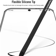 For Samsung Galaxy S24 5G GKK Space Frame Transparent PC + TPU Phone Case with Pen(Transparent)