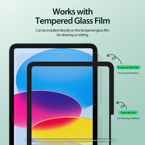 For iPad 2025 / 2022 DUX DUCIS Naad Series Removable Paper-like Screen Protector