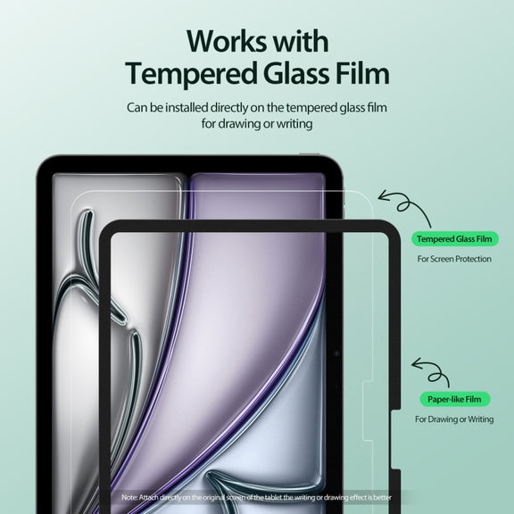 For iPad Air 11 2024 / 2025 DUX DUCIS Naad Series Removable Paper-like Screen Protector