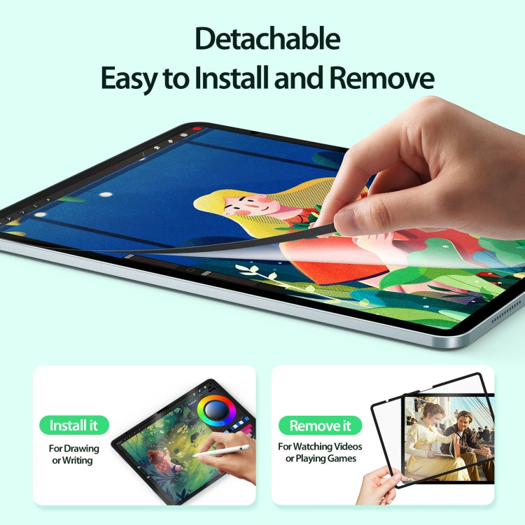 For iPad Air 13 2024 / 2025 DUX DUCIS Naad Series Removable Paper-like Screen Protector