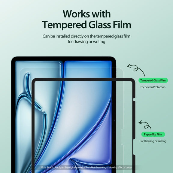 For iPad Air 13 2024 / 2025 DUX DUCIS Naad Series Removable Paper-like Screen Protector