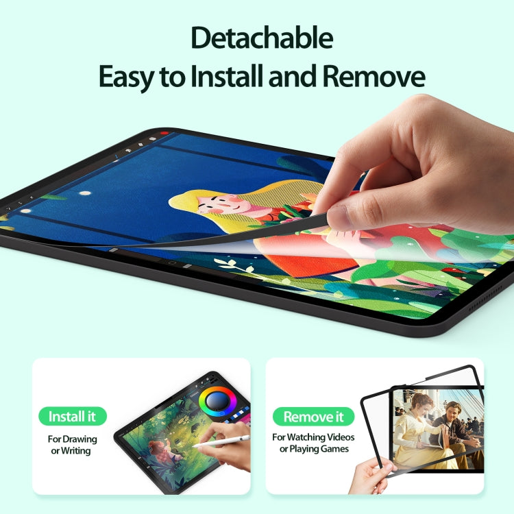 For iPad Pro 11 2024 DUX DUCIS Naad Series Removable Paper-like Screen Protector