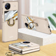 For vivo X Flip GKK Integrated Ultra-thin Full Coverage Phone Case with Ring Holder(Gold) - free shipping - PMC Jewellery - Order now!