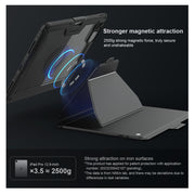 For iPad Pro 13 2024 Nillkin Backlit Version Bumper Link Keyboard Case