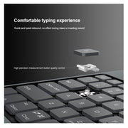 For iPad Pro 13 2024 Nillkin Backlit Version Bumper Link Keyboard Case