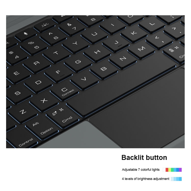 For iPad Pro 11 2024 Nillkin Backlit Version Bumper Link Keyboard Case