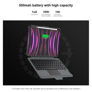 For iPad Pro 11 2024 Nillkin Backlit Version Bumper Link Keyboard Case