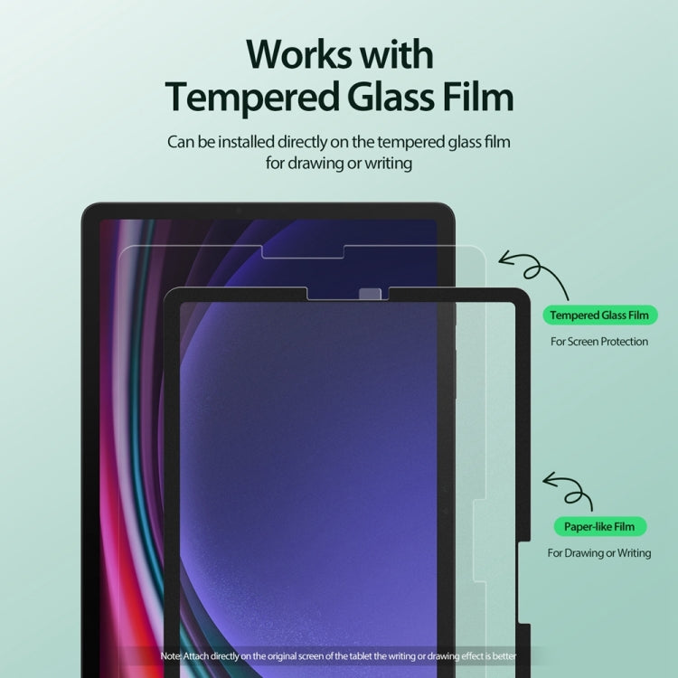 For Samsung Galaxy Tab S9 DUX DUCIS Naad Series Removable Paper-like Screen Protector
