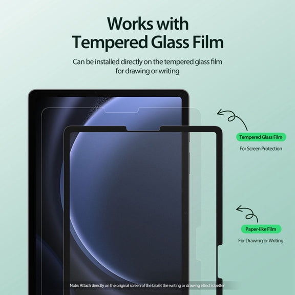 For Samsung Galaxy Tab S9 FE DUX DUCIS Naad Series Removable Paper-like Screen Protector