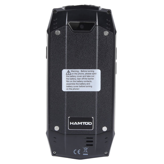HAMTOD H3 Rugged Phone, EU Version, 2.8 inch T107 ARM CortexTM A7 Quad-core 1.0GHz, Network: 4G, VoLTE, BT, SOS(Silver)
