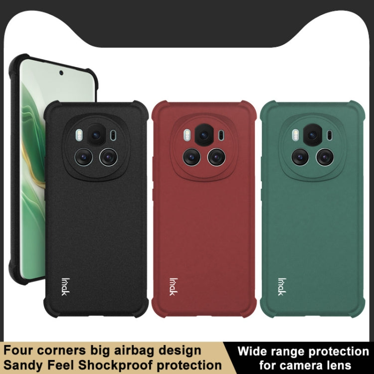 For Honor Magic6 5G imak Shockproof Airbag TPU Phone Case(Matte Black)