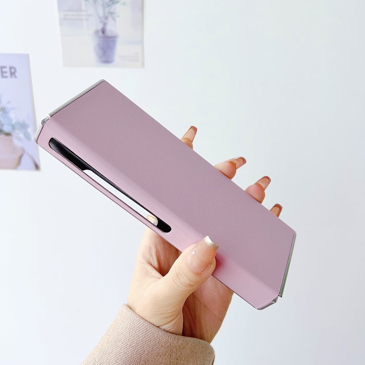 For Huawei Mate Xs 2 Morandi Pearlescent Paint Shockproof Phone Case(Gold)