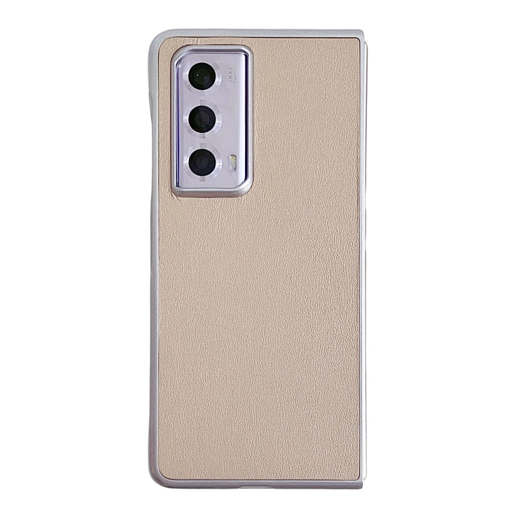 For Honor Magic Vs2 Morandi Pearlescent Paint Shockproof Phone Case(Gold)