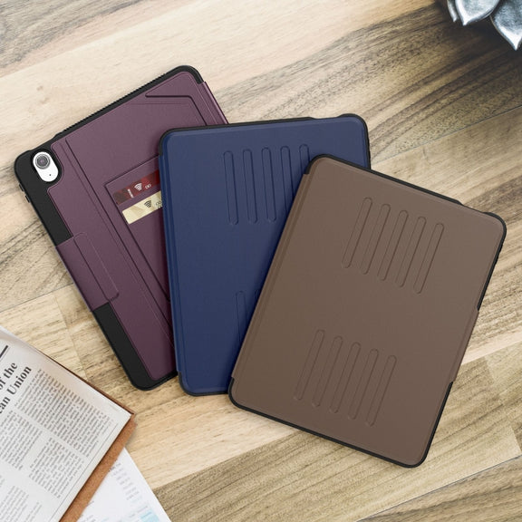 For iPad Air 11 2025 / 2024 Notebook Magnetic Leather Tablet Case(Purple)