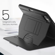 For iPad Pro 11 2024 Notebook Magnetic Leather Tablet Case(Black)