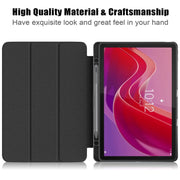 For Lenovo Tab M11 / Xiaoxin Pad 2024 Acrylic 3-Fold Painted Smart Leather Tablet Case(Graffiti)