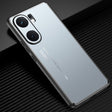 For vivo iQOO Neo 9 Pro Frosted Metal Phone Case(Blue) - vivo Cases by PMC TechLife | Online Shopping South Africa | PMC TechLife | Buy Now Pay Later Mobicred