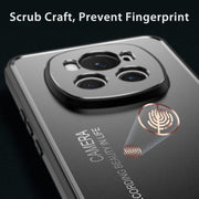 For Honor Magic6 Pro Frosted Metal Phone Case(Silver)