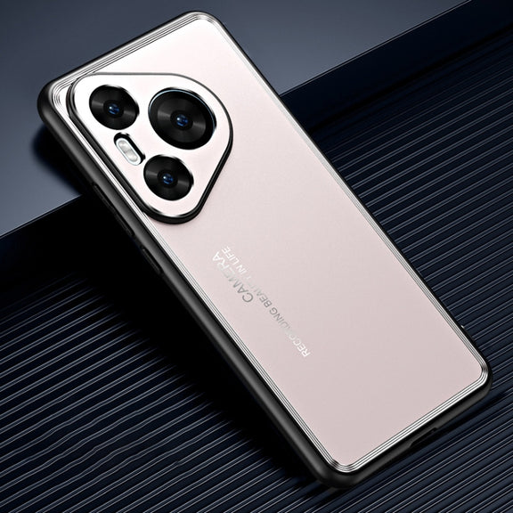 For Huawei Pura 70 Pro / Pro+ Frosted Metal Phone Case(Gold)