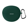 For Huawei FreeClip Earphone Liquid Silicone Protective Case(Dark Green) - Huawei Earphone Case by PMC Jewellery | Online Shopping South Africa | PMC Jewellery | Buy Now Pay Later Mobicred