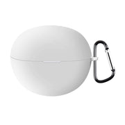 For Huawei FreeClip Earphone Liquid Silicone Protective Case(White)