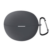 For Huawei FreeClip Earphone Liquid Silicone Protective Case(Grey)