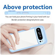 For Google Pixel 9 Pro Colorful Series Acrylic Hybrid TPU Phone Case(Blue)