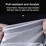 MOTOLSG Motorcycle Water-resistant Sunproof Dustproof Thickening Cover, Size:XXL(Silver)