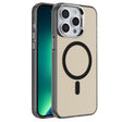 For iPhone 13 Pro Electroplated IMD Magsafe PC Hybrid TPU Phone Case(Black) - iPhone 13 Pro Cases by PMC TechLife | Online Shopping South Africa | PMC TechLife