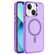 For iPhone 13 Electroplated IMD Magsafe PC Hybrid TPU Phone Case(Purple) - iPhone 13 Cases by PMC TechLife | Online Shopping South Africa | PMC TechLife