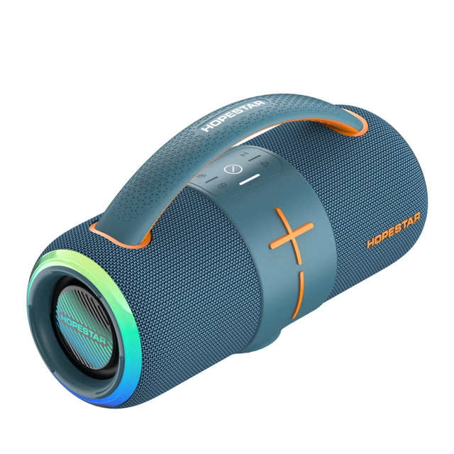 HOPESTAR H68 50W Outdoor Portable Water-resistant Dazzling Bluetooth Speaker(Navy Blue)