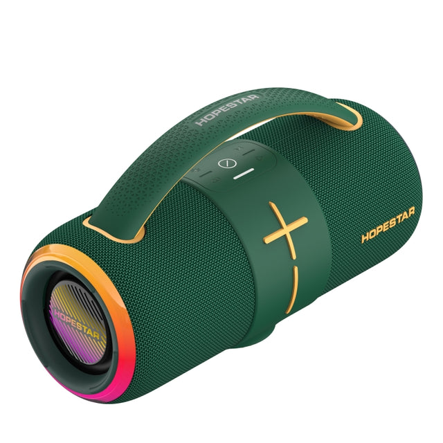 HOPESTAR H68 50W Outdoor Portable Water-resistant Dazzling Bluetooth Speaker(Green)
