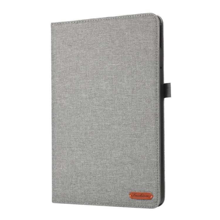 For Lenovo Tab M11 / Xiaoxin Pad 11 2024 Fabric Leather Tablet Case(Grey)
