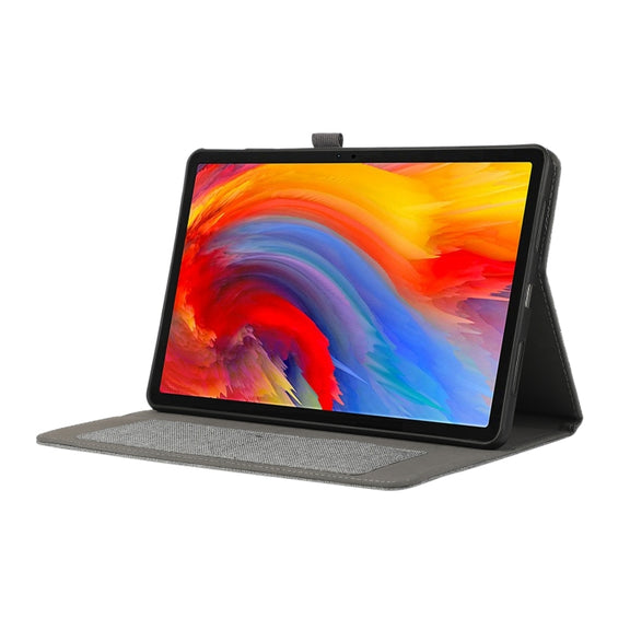 For Lenovo Tab M11 / Xiaoxin Pad 11 2024 Fabric Leather Tablet Case(Grey)