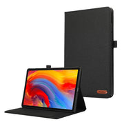 For Lenovo Tab M11 / Xiaoxin Pad 11 2024 Fabric Texture Horizontal Flip Leather Tablet Case(Black)